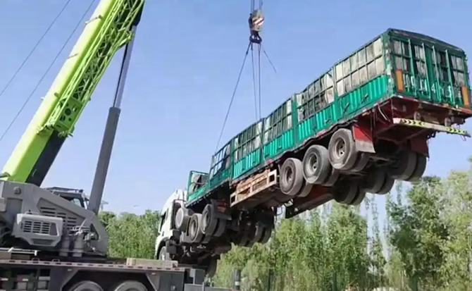 永城道路脱困救援案例